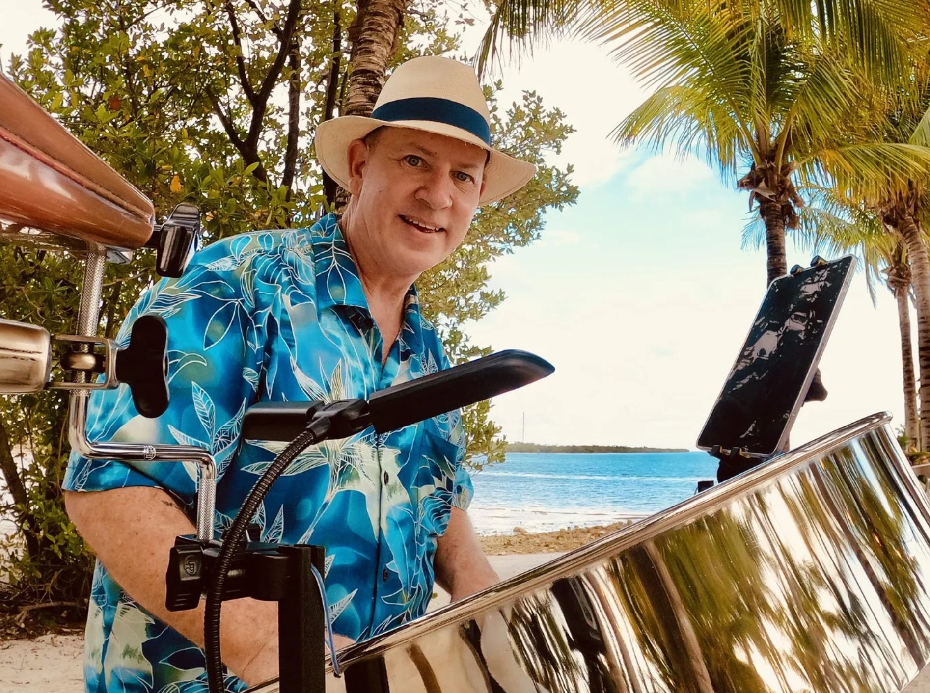 Chuck (Pans In Paradise), Island Style Pan Player & Multi-Instrumentalist