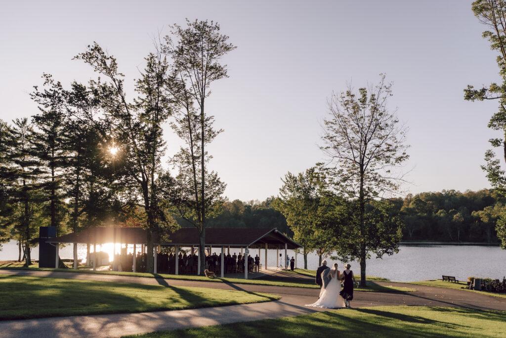 Couple sharing a meaningful moment during their Signature Weekend
